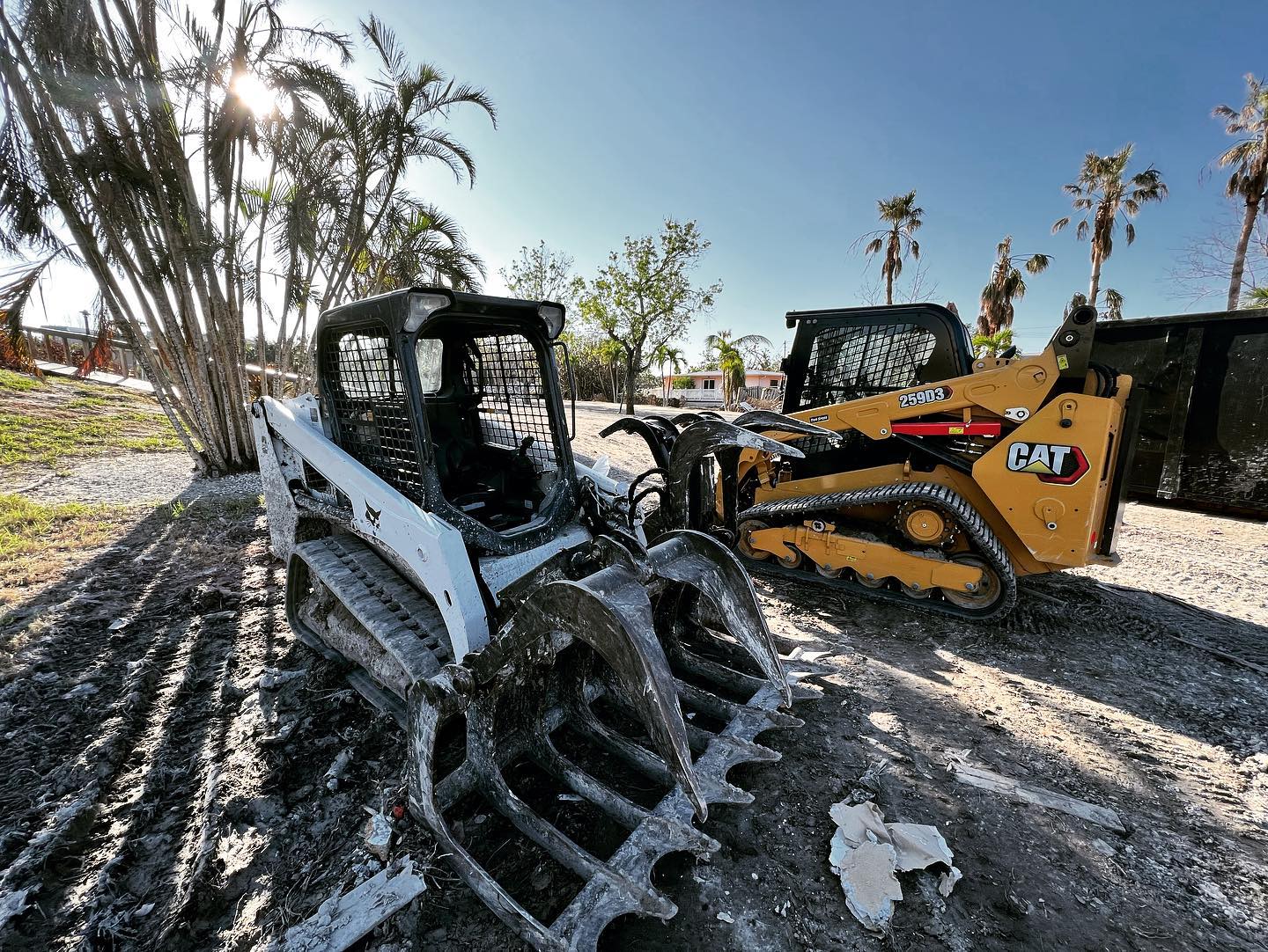 Cape Coral Fort Myers Skid Steer Machine Work