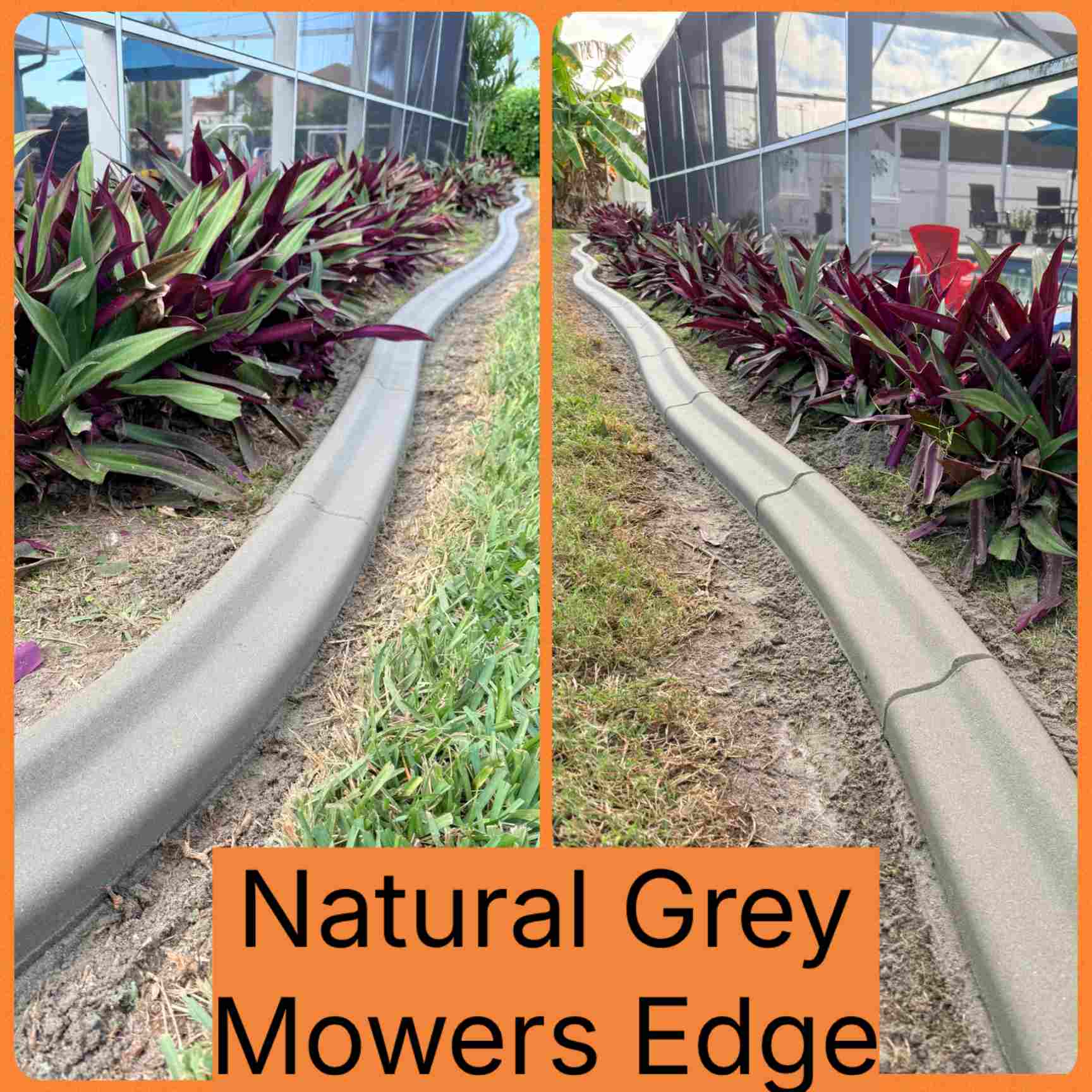 Concrete Solutions – Surface Pro – Landscape Curbing and Edging (NaturalGrey Mowers Edge)