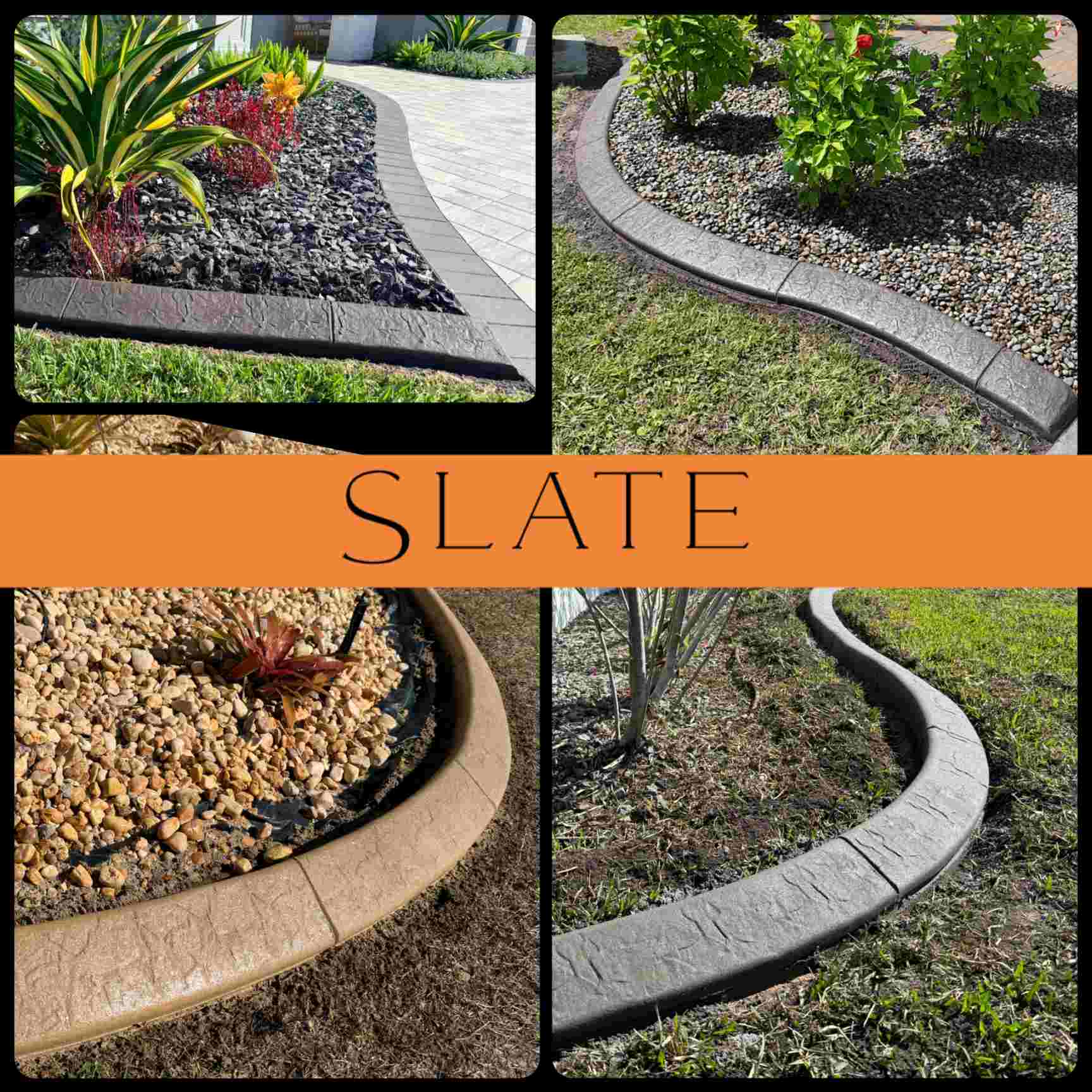 Concrete Solutions – Surface Pro – Landscape Curbing and Edging (Slate)