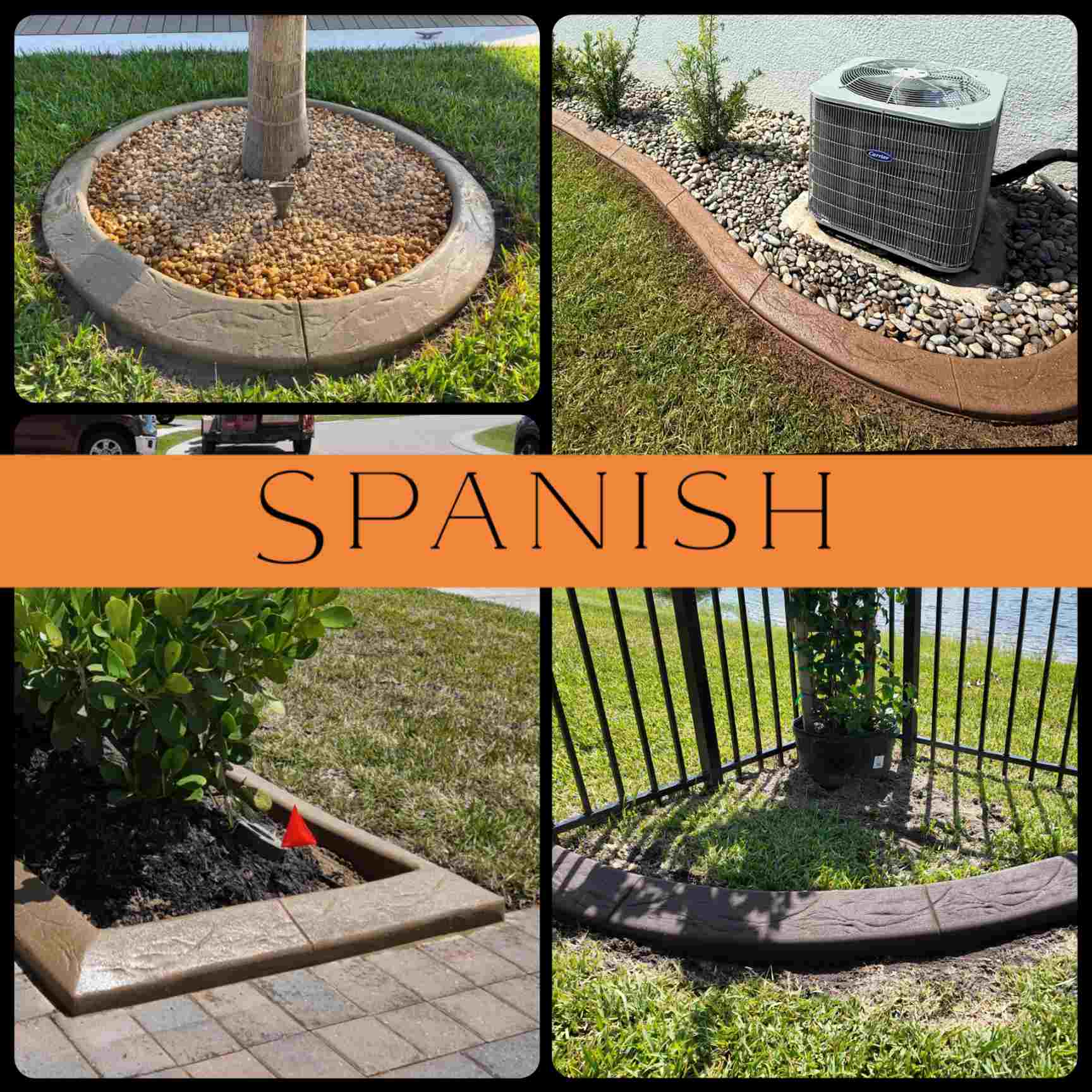 Concrete Solutions – Surface Pro – Landscape Curbing and Edging (Spanish)