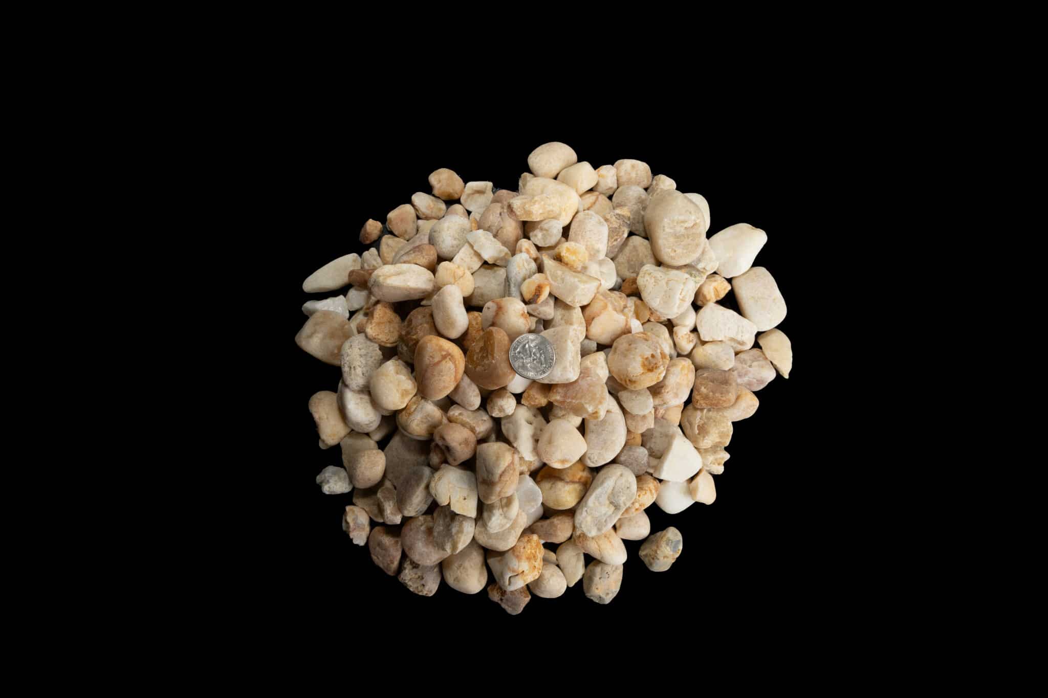 One and One Half Inch White Rock
